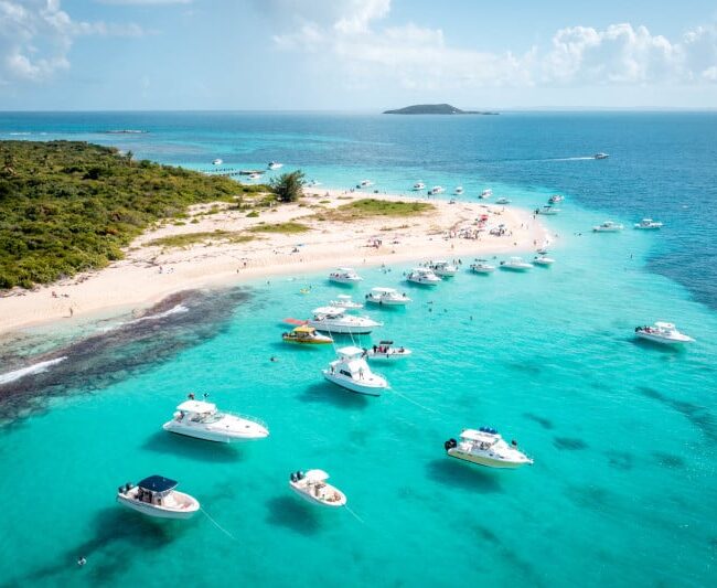 Cayo Icacos Beach and Boats